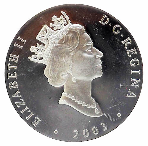 Elezibeth Silver Coin - 1 oz silver bars Royal Canadian Mint